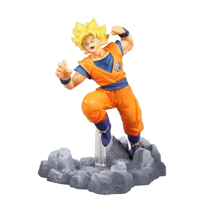 DRAGON BALL Z SOUL X SOUL SUPER SAIYAN SON GOKU (10 CM) - IRION Juguetería - 