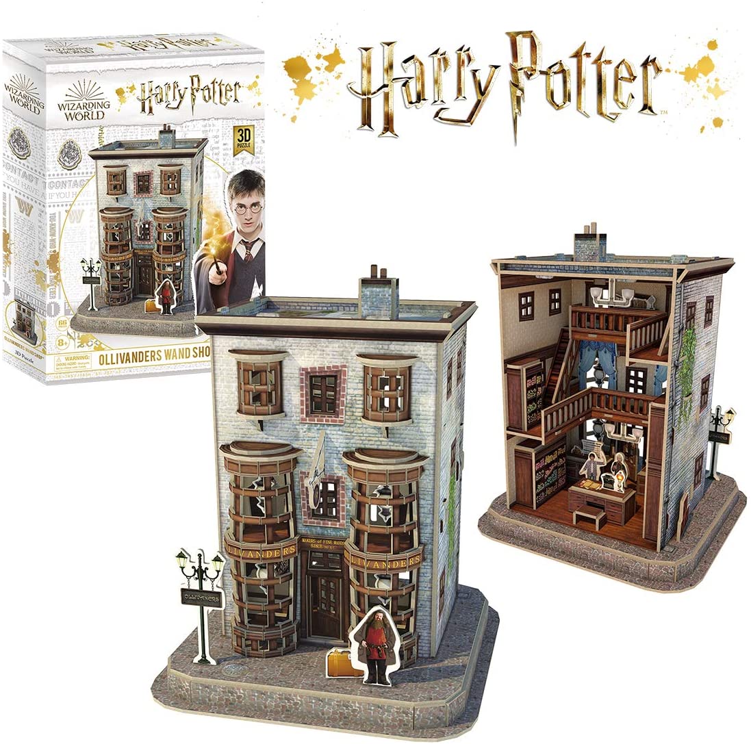 HARRY POTTER - OLLIVANDERS WAND SHOP CUBICFUN PUZZLE 3D