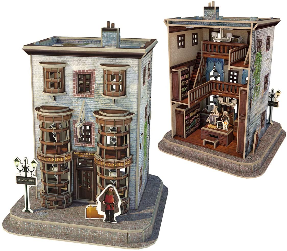 HARRY POTTER - OLLIVANDERS WAND SHOP CUBICFUN PUZZLE 3D