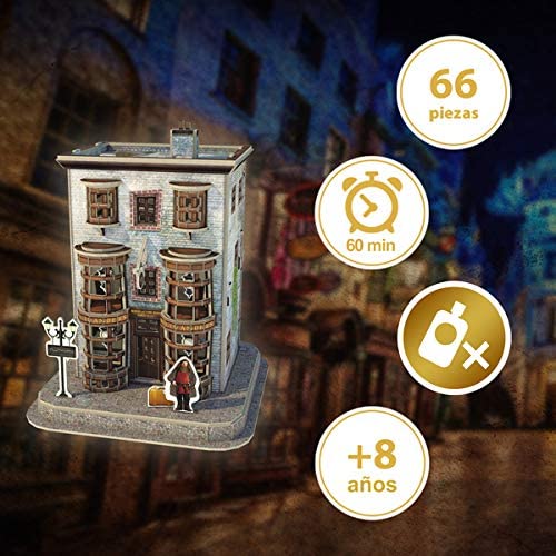 HARRY POTTER - OLLIVANDERS WAND SHOP CUBICFUN PUZZLE 3D