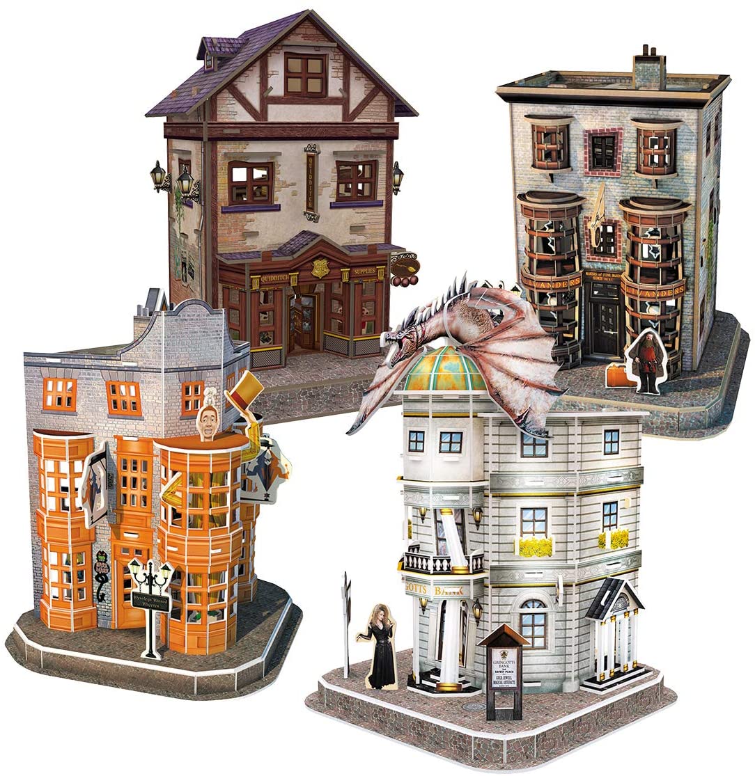 HARRY POTTER - DIAGON ALLEY SET CUBICFUN PUZZLE 3D