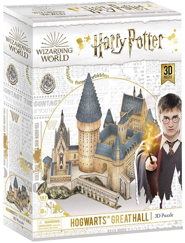 HARRY POTTER - HOGWARTS GREAT HALL CUBICFUN PUZZLE 3D