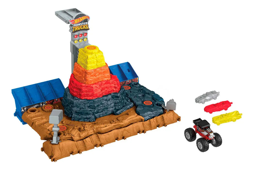 PISTA MONSTER TRUCKS ULTIMATE CRUSH YARD BONE SHAKER - MATTEL