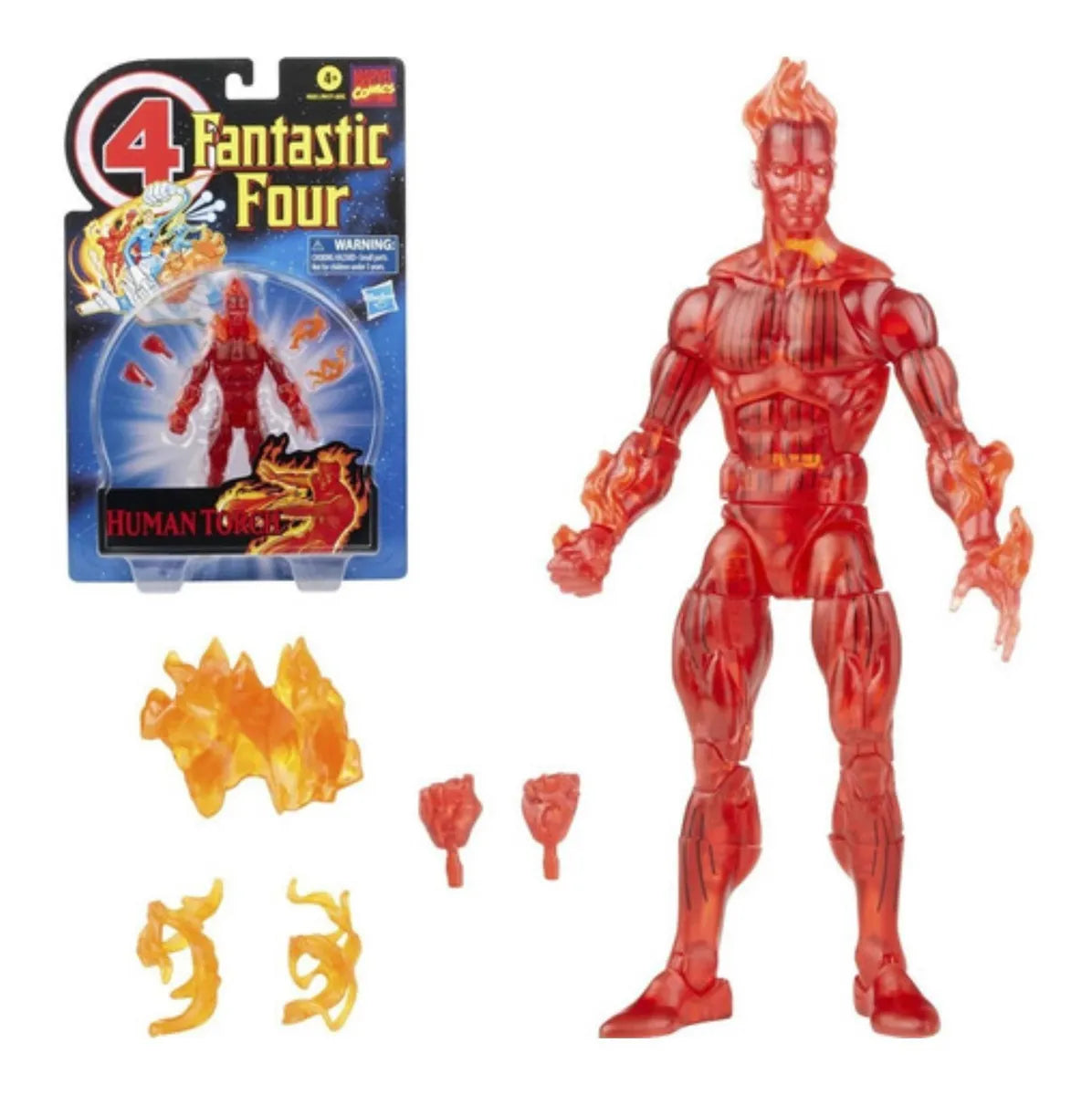 MARVEL LEGENDS PACK 6 FIGURAS 4 FANTASTICOS