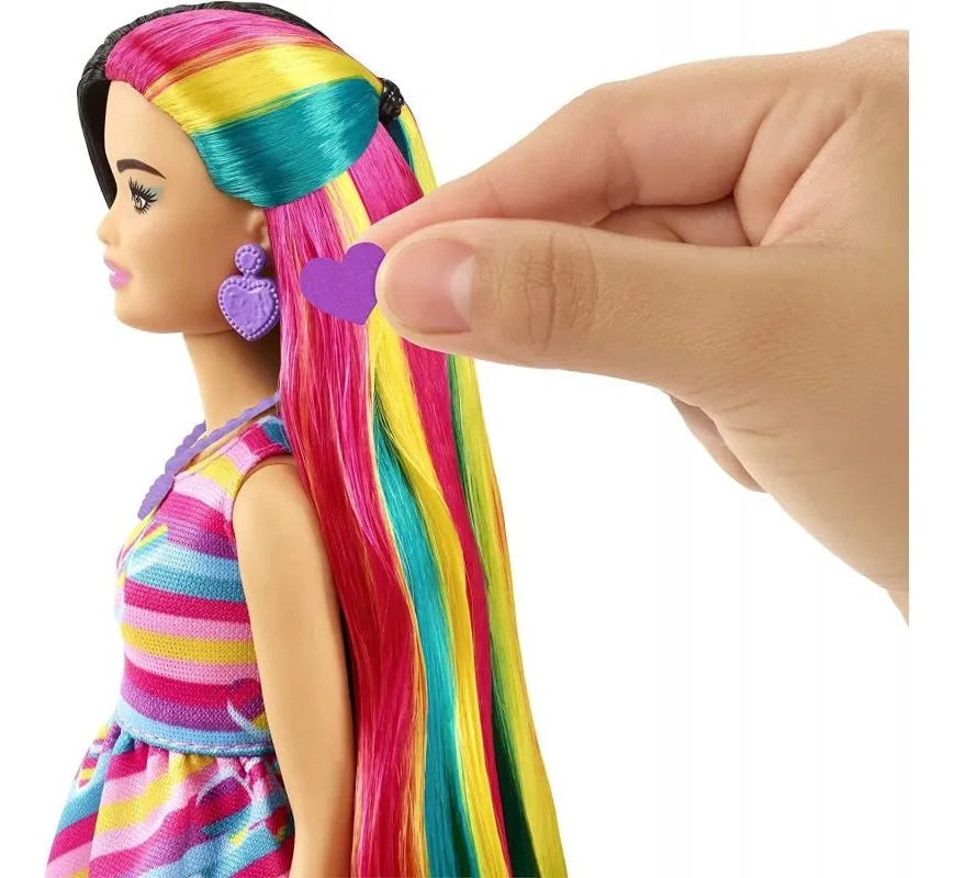 BARBIE CABELLO EXTRA LARGO FUN & FANCY HAIR ARCOIRIS | MATTEL
