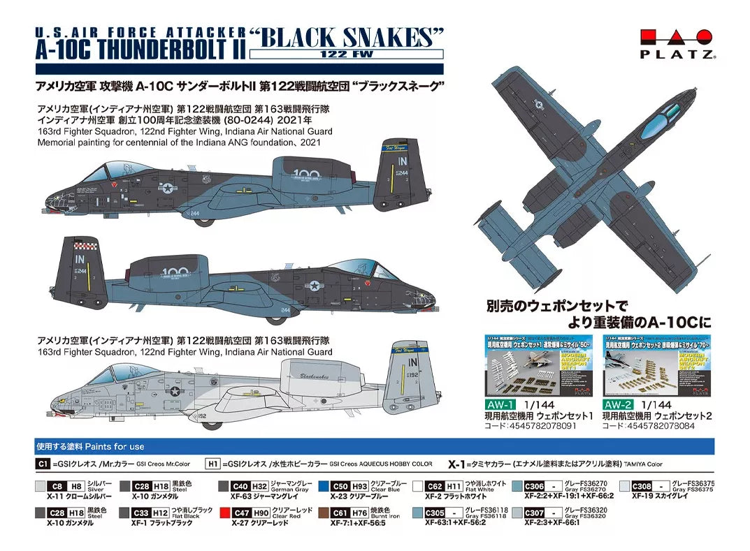 PLATZ A-10C THUNDERBOLT II 