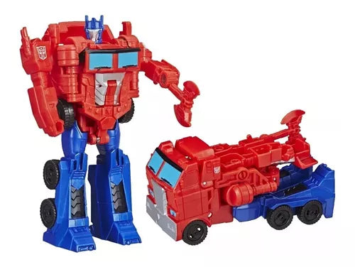 FIGURA OPTIMUS PRIME TRANSFORMERS CYBERVERSE ADVENTURE