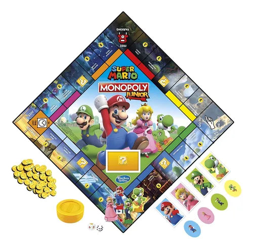 MONOPOLY JUNIOR EDICIÓN SUPER MARIO
