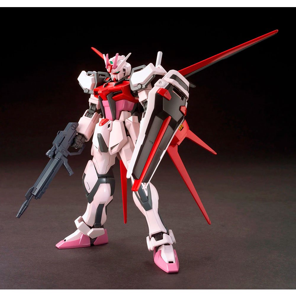 BANDAI HG MOBILE SUIT MBF-02+AQM/E-X01 STRIKE ROUGE - IRION Juguetería - 