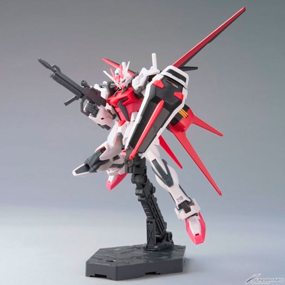 BANDAI HG MOBILE SUIT MBF-02+AQM/E-X01 STRIKE ROUGE - IRION Juguetería - 