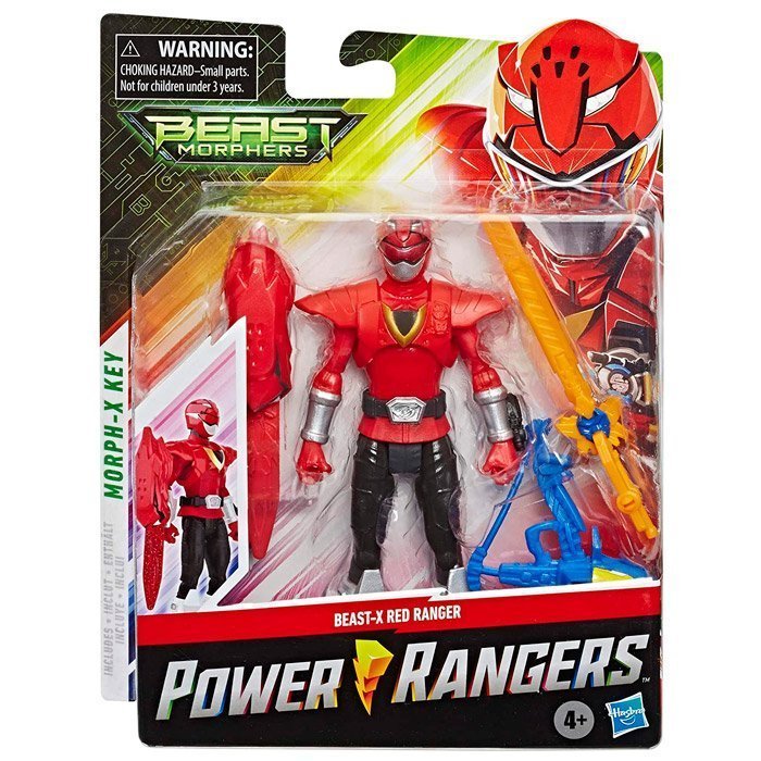 POWER RANGERS BEAST MORPHERS BEAST-X RED RANGER
