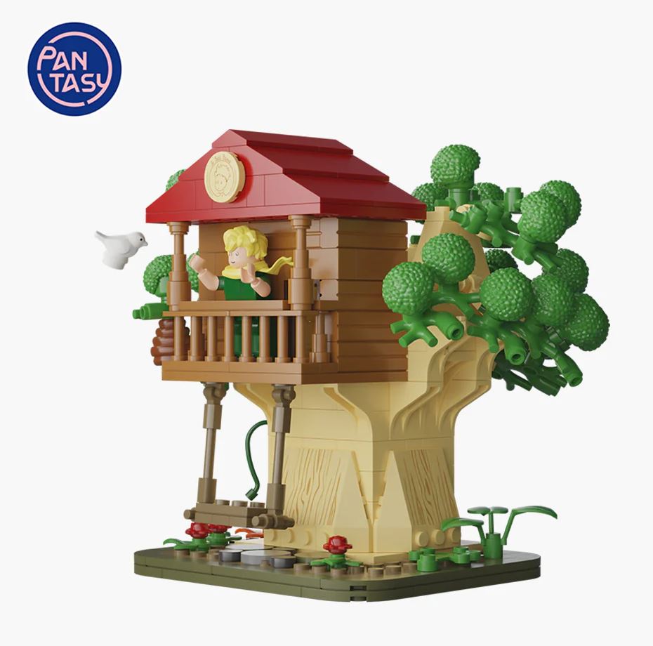 EL PRINCIPITO PORTALÁPICES CASA DEL ÁRBOL ARMABLE - PANTASY - IRION Juguetería - 
