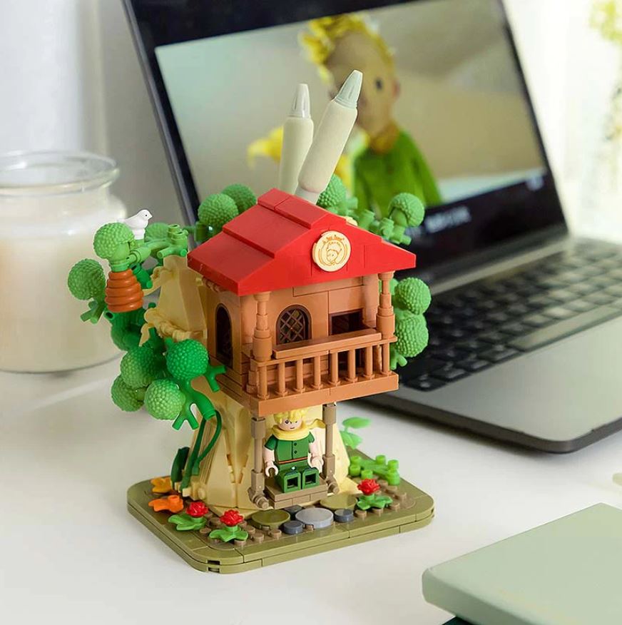 EL PRINCIPITO PORTALÁPICES CASA DEL ÁRBOL ARMABLE - PANTASY - IRION Juguetería - 