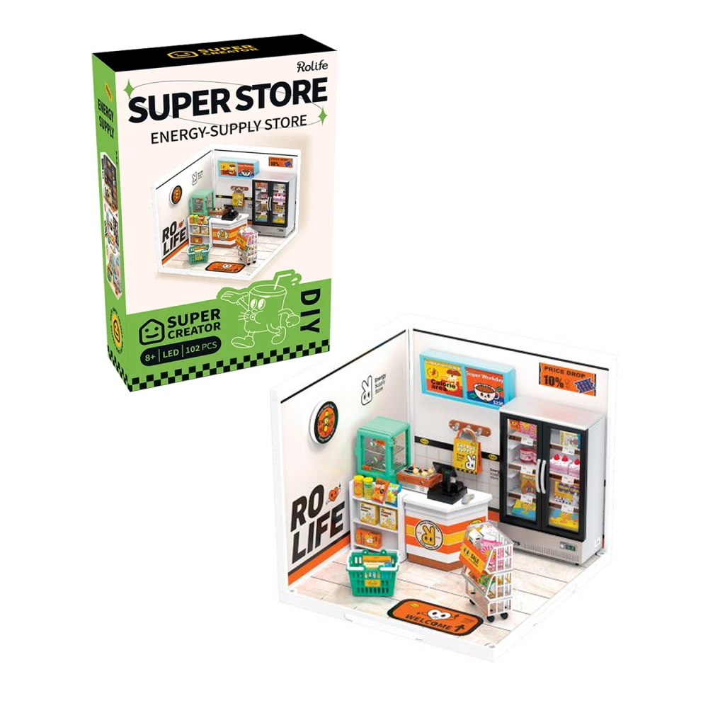 MAQUETA ENERGY SUPPLY STORE SUPER CREATOR | ROLIFE