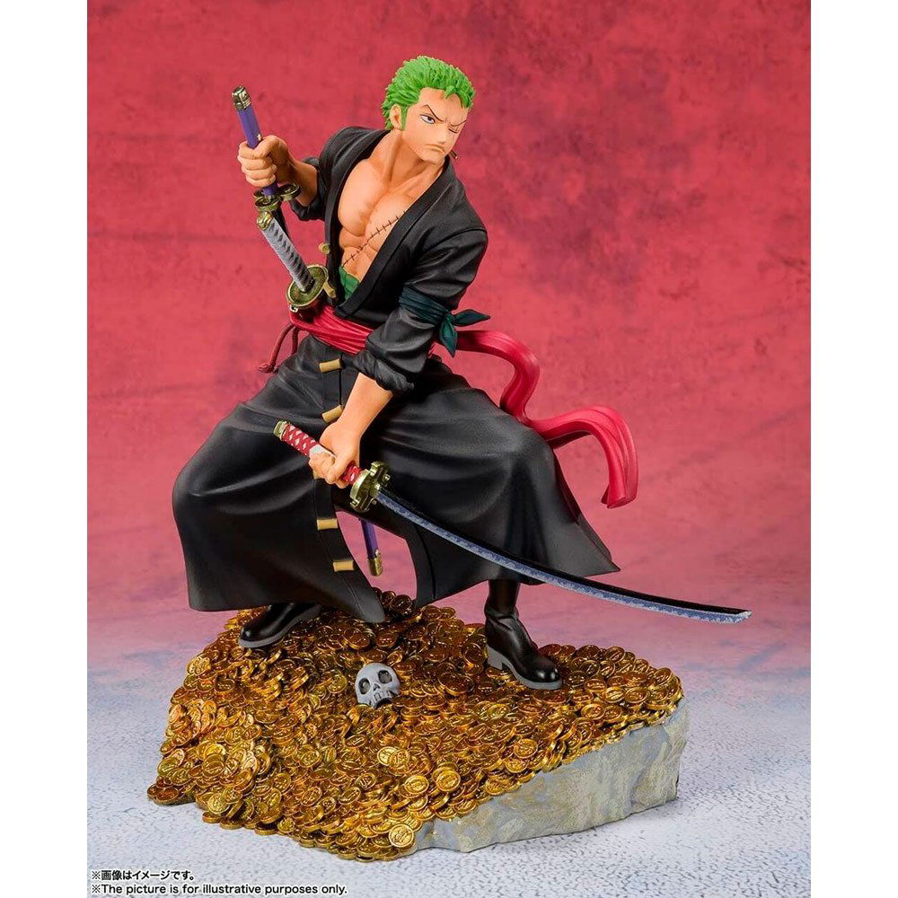 FIGUARTS ZERO ONE PICE RORONOA ZORO WT100 MEMORIAL 100 VIEWS - IRION Juguetería - 