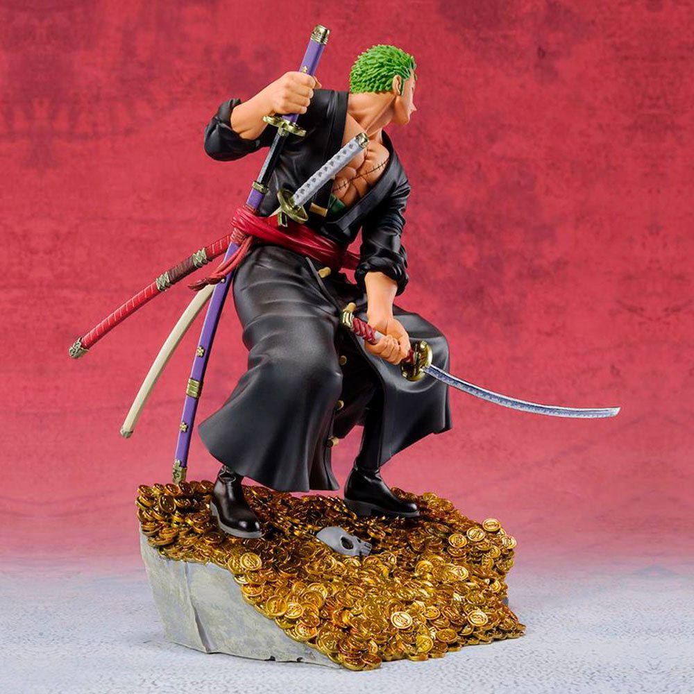FIGUARTS ZERO ONE PICE RORONOA ZORO WT100 MEMORIAL 100 VIEWS - IRION Juguetería - 