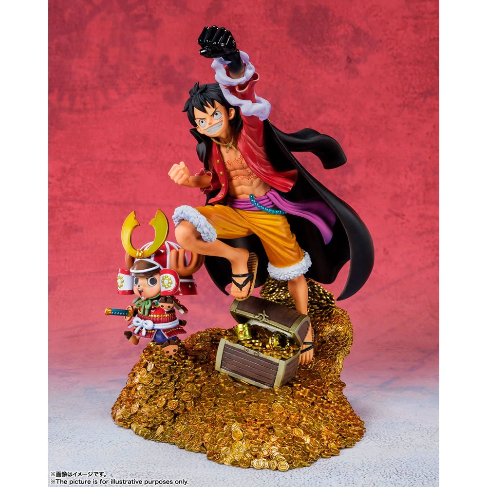 FIGUARTS ZERO ONE PIECE MONKEY D. LUFFY WT100 MEMORIAL 100 VIEWS - IRION Juguetería - 