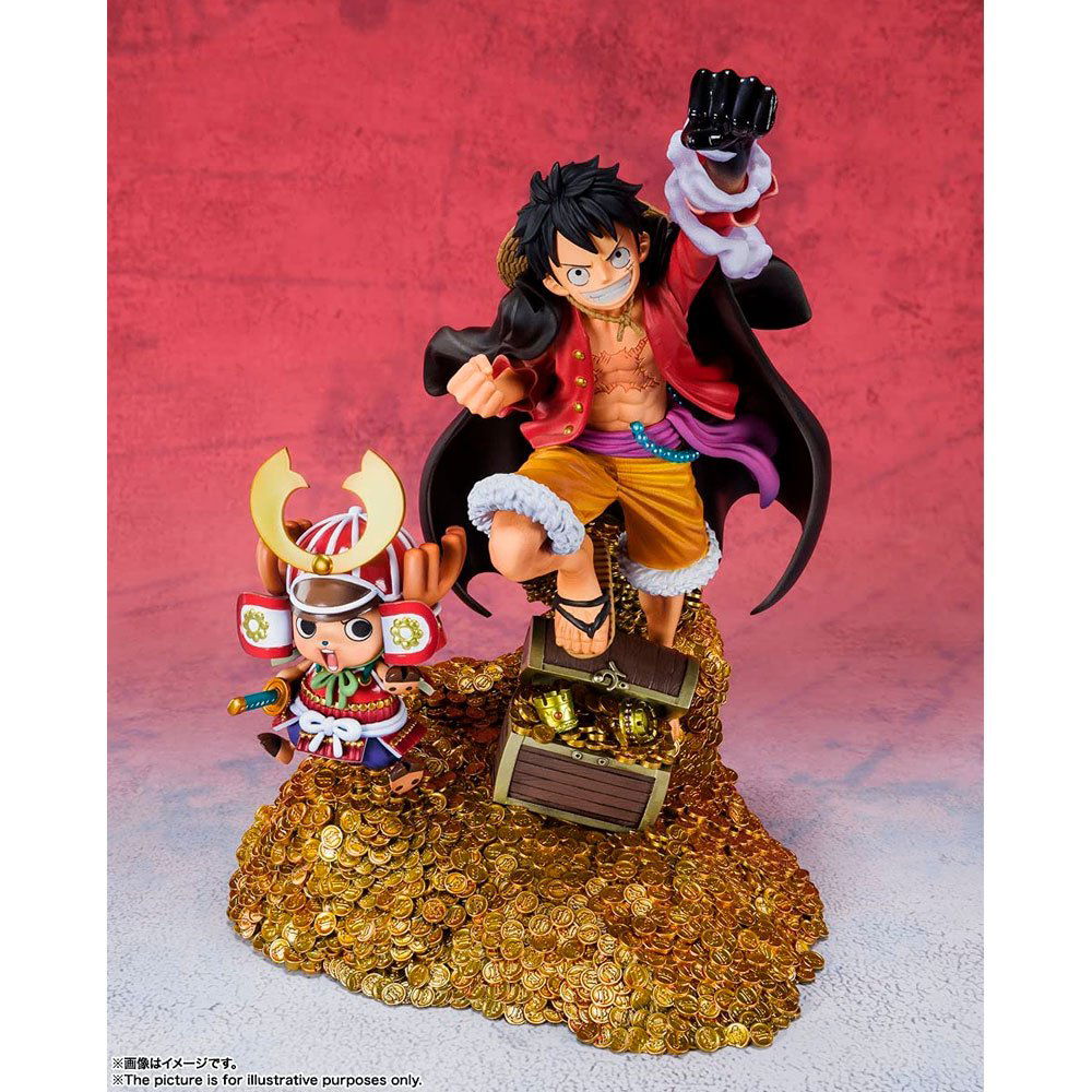 FIGUARTS ZERO ONE PIECE MONKEY D. LUFFY WT100 MEMORIAL 100 VIEWS - IRION Juguetería - 