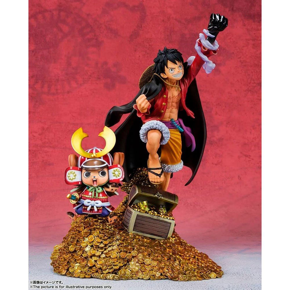 FIGUARTS ZERO ONE PIECE MONKEY D. LUFFY WT100 MEMORIAL 100 VIEWS - IRION Juguetería - 
