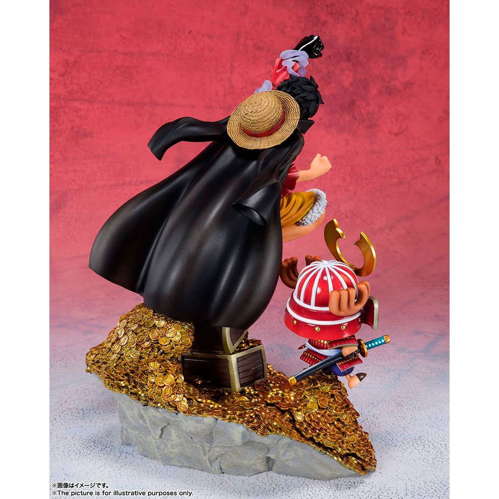 FIGUARTS ZERO ONE PIECE MONKEY D. LUFFY WT100 MEMORIAL 100 VIEWS - IRION Juguetería - 