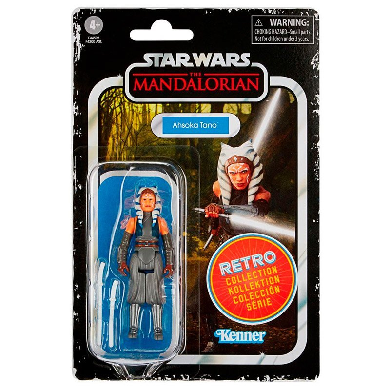 FIGURA AHSOKA TANO THE VINTAGE RETRO COLLECTION | KENNER - IRION Juguetería - 