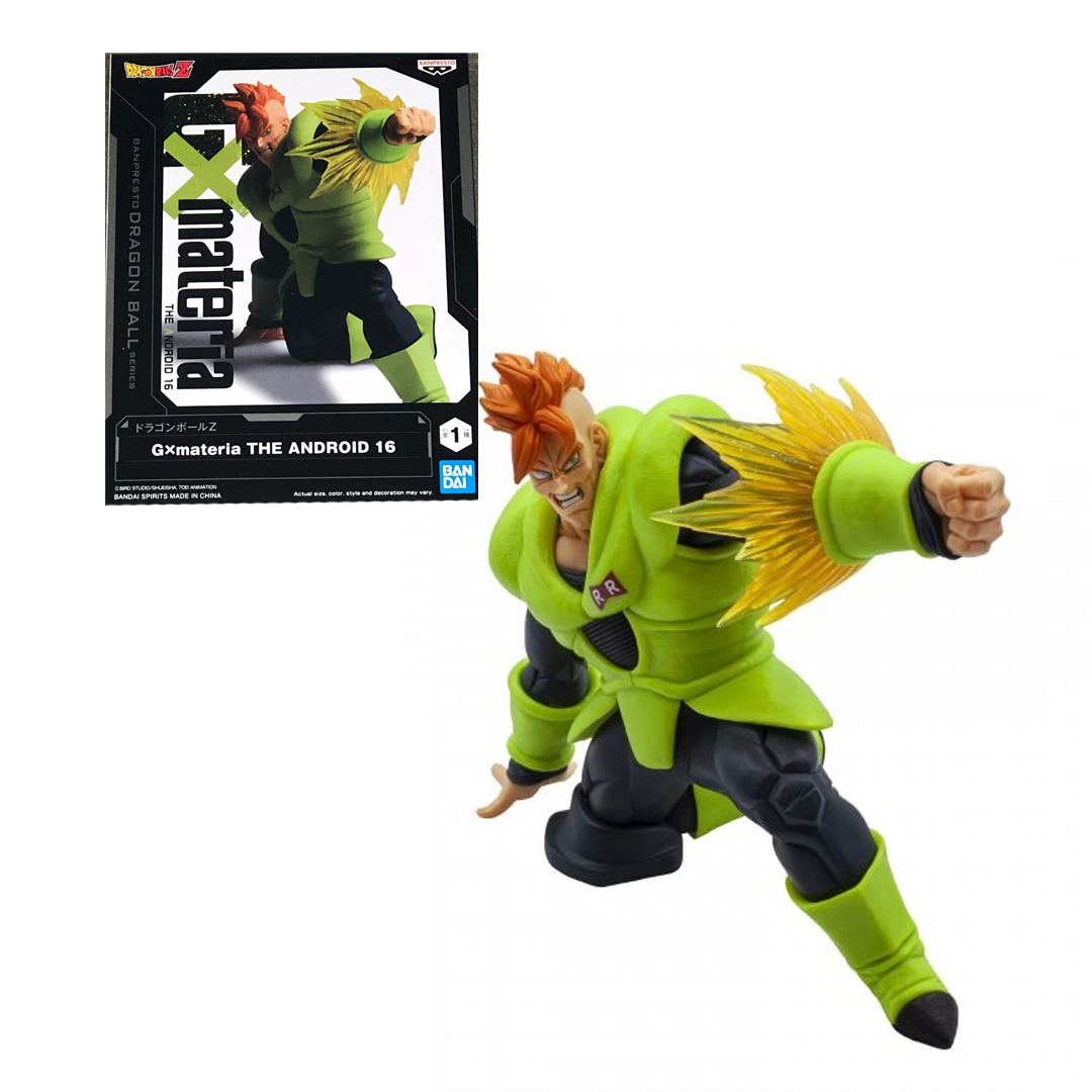 FIGURA BANPRESTO ANDROIDE 16 GXMATERIA | BANDAI - IRION Juguetería - 