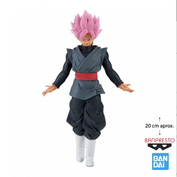 FIGURA BANPRESTO DRAGON BALL SUPER SOLID EDGE WORKS GOKU BLACK ROSE - IRION Juguetería - 