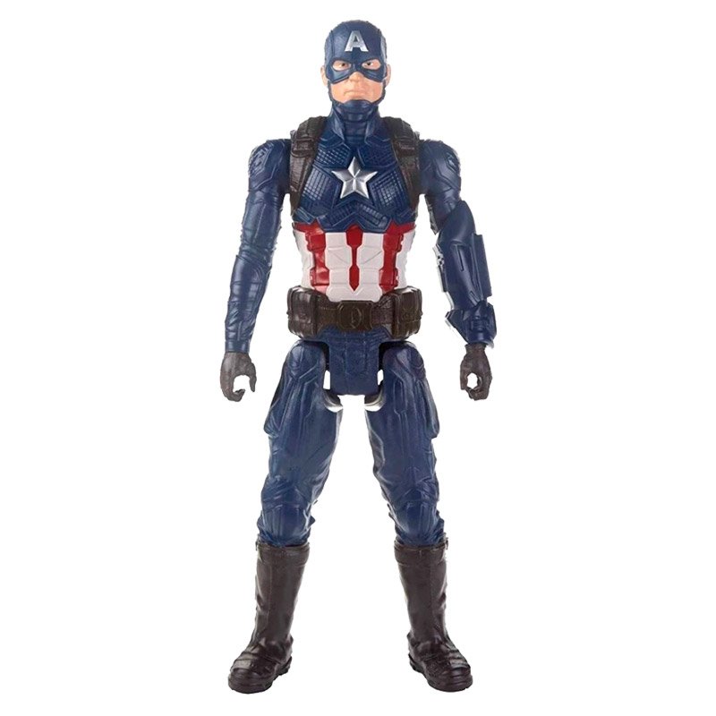 FIGURA CAPITÁN AMÉRICA TITAN HERO 30CM | AVENGERS - IRION Juguetería - 