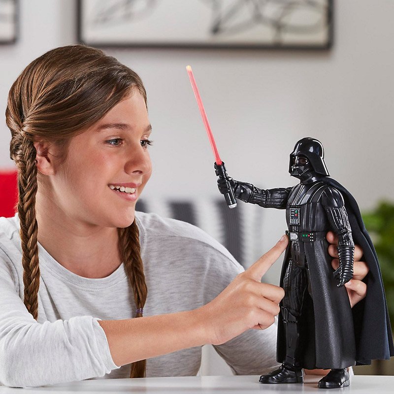 FIGURA DARTH VADER GALACTIC ACTION | STAR WARS - IRION Juguetería - 