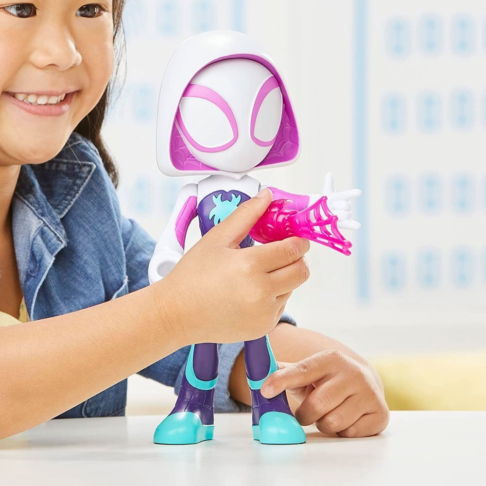 FIGURA GHOST-SPIDER 22CM | SPIDEY AND HIS AMAZING FRIENDS - IRION Juguetería - 