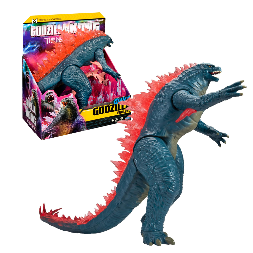 FIGURA GIANT GODZILLA EVOLUCIONADO GODZILLA VS KONG | PLAYMATES - IRION Juguetería - 