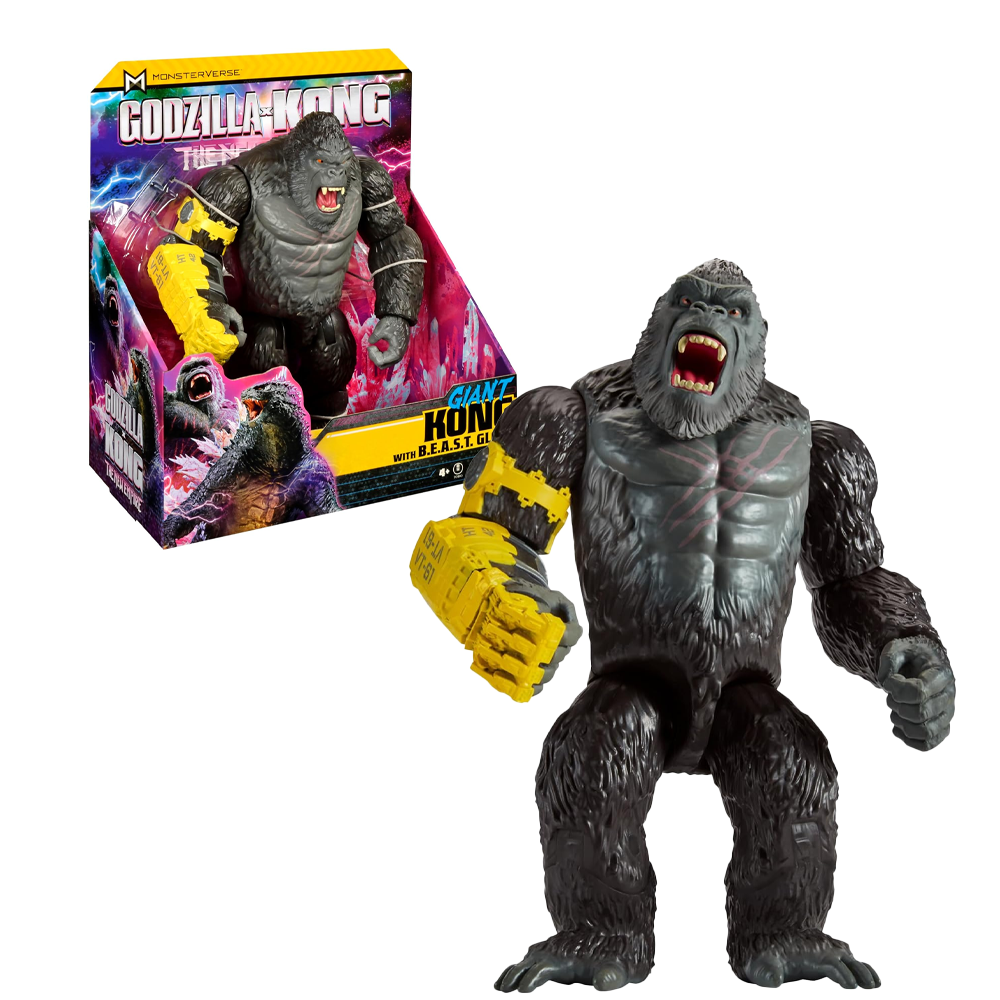 FIGURA GIANT KONG B.E.A.S.T. GODZILLA VS KONG | PLAYMATES - IRION Juguetería - 
