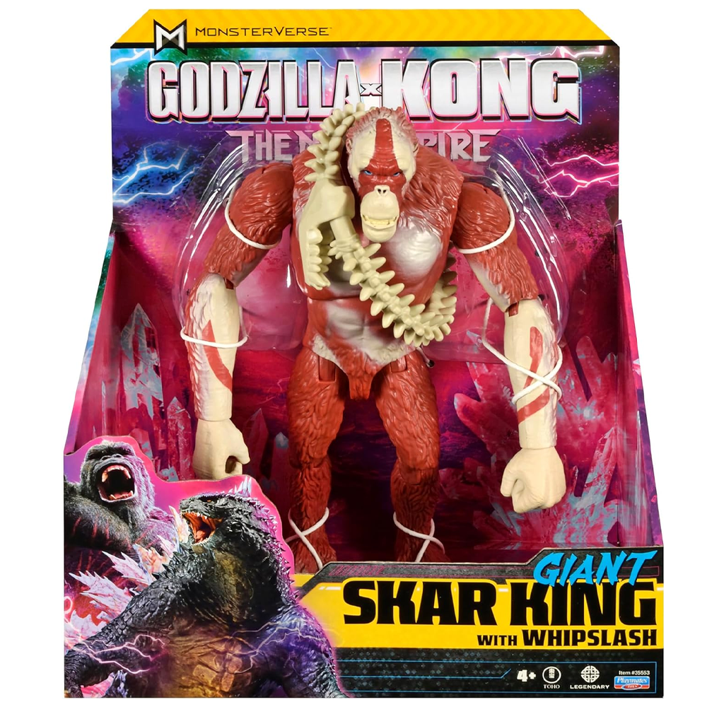 FIGURA GIANT SKAR KING GODZILLA VS KONG | PLAYMATES - IRION Juguetería - 