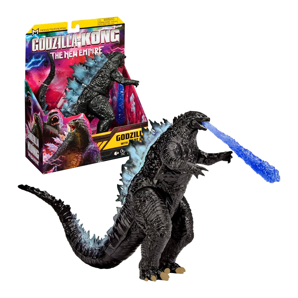 FIGURA GODZILLA CON HEAT RAY GODZILLA VS KONG | PLAYMATES - IRION Juguetería - 