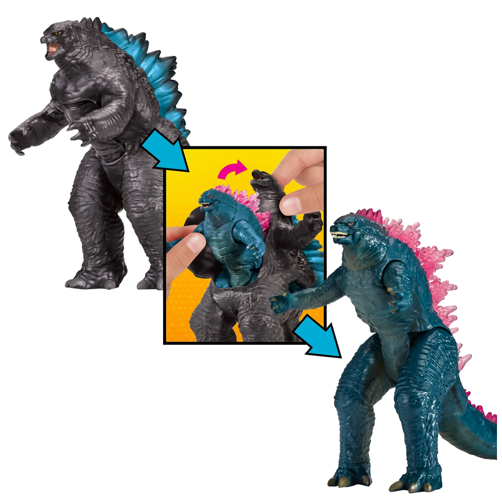 FIGURA GODZILLA TITAN EVOLUTION GODZILA VS KONG | PLAYMATES - IRION Juguetería - 