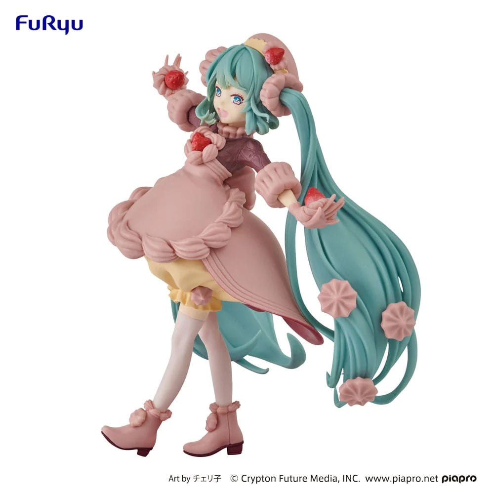 FIGURA HATSUNE MIKU STRAWBERRY CHOCOLATE SHORT (RE-RUN) - IRION Juguetería - 