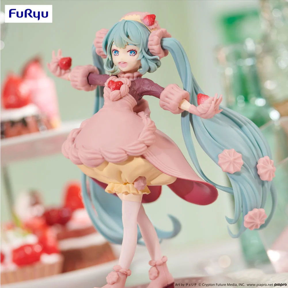 FIGURA HATSUNE MIKU STRAWBERRY CHOCOLATE SHORT (RE-RUN) - IRION Juguetería - 