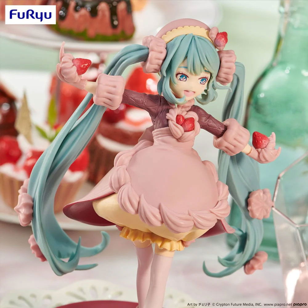 FIGURA HATSUNE MIKU STRAWBERRY CHOCOLATE SHORT (RE-RUN) - IRION Juguetería - 