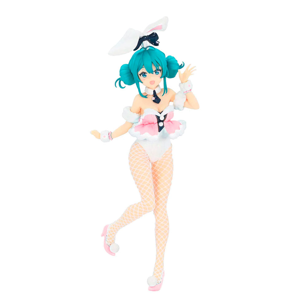 FIGURA HATSUNE MIKU WHITE RABBIT BABY PINK BICUTE| FURYU - IRION Juguetería - 