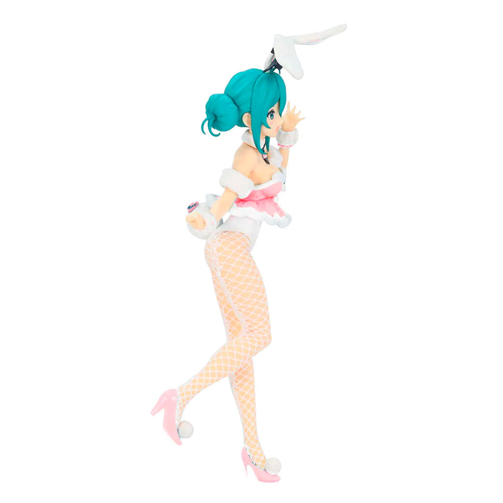 FIGURA HATSUNE MIKU WHITE RABBIT BABY PINK BICUTE| FURYU - IRION Juguetería - 