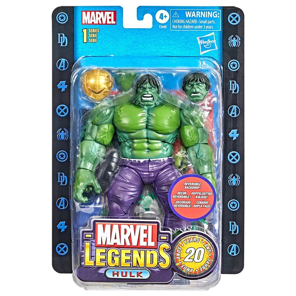 FIGURA HULK MARVEL LEGENDS 20 AÑOS - IRION Juguetería - 