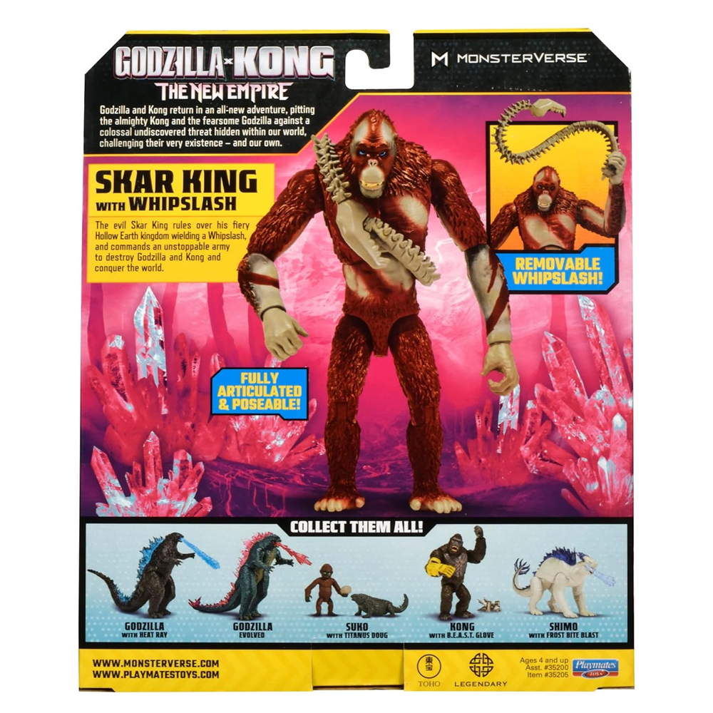 FIGURA KONG SKAR KING GODZILLA VS KONG | PLAYMATES - IRION Juguetería - 