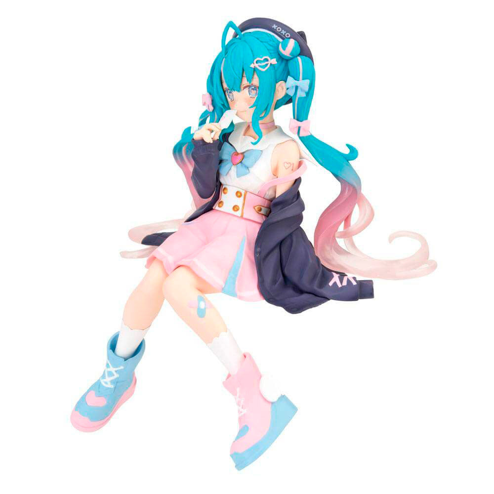 FIGURA NOODLE STOPPER HATSUNE MIKU LOVE SAILOR GREY COLOR VER