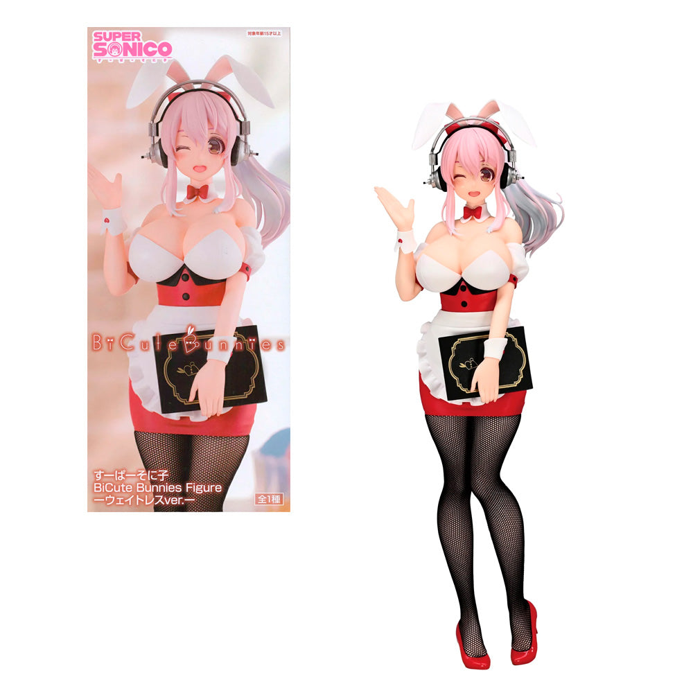 FIGURA BICUTE BUNNIES SUPER SONICO WAITRESS VER.