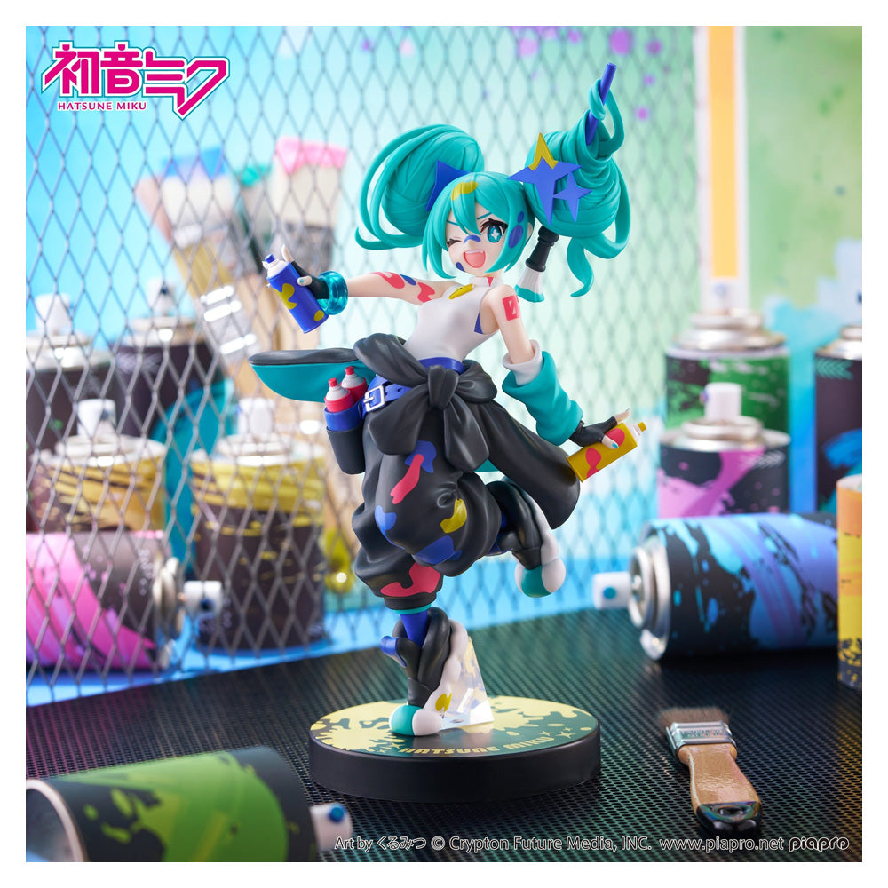 FIGURA HATSUNE MIKU MUCHUTE FIGURE PAINT GIRL ANOTHER COLOR VER