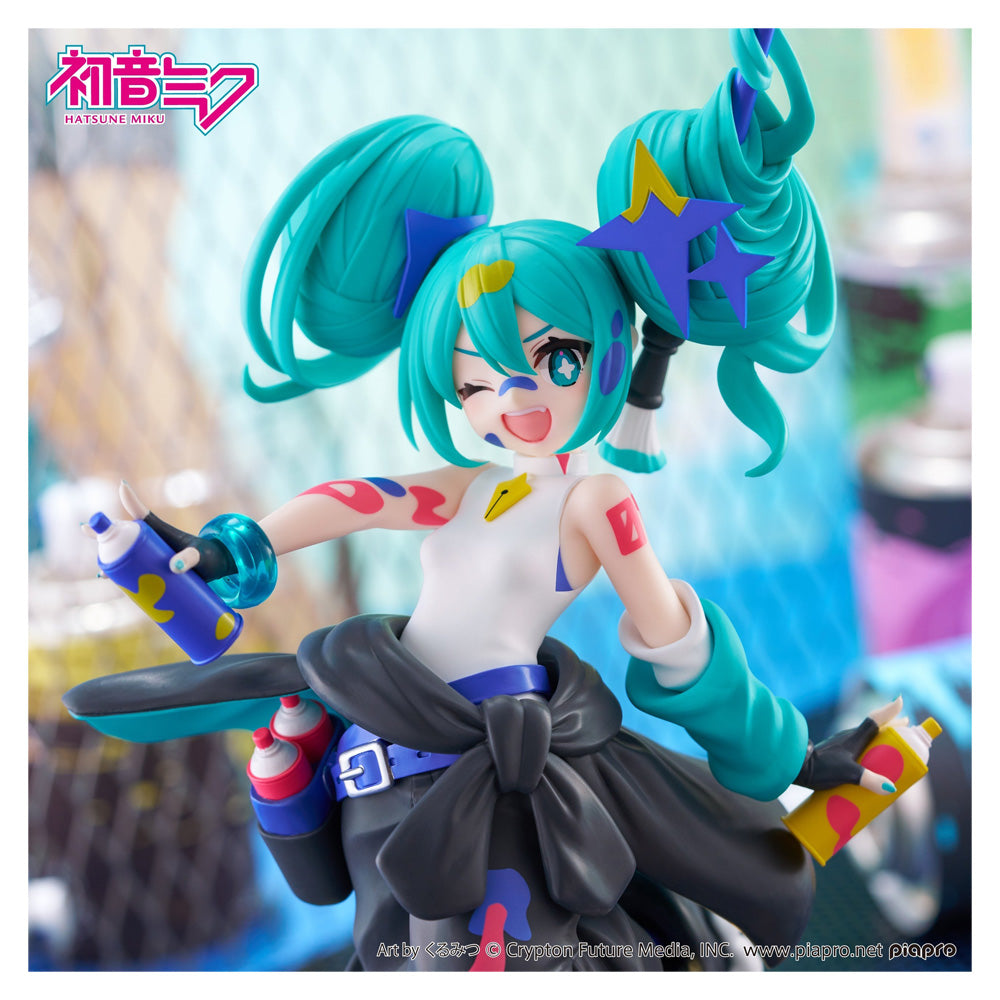 FIGURA HATSUNE MIKU MUCHUTE FIGURE PAINT GIRL ANOTHER COLOR VER