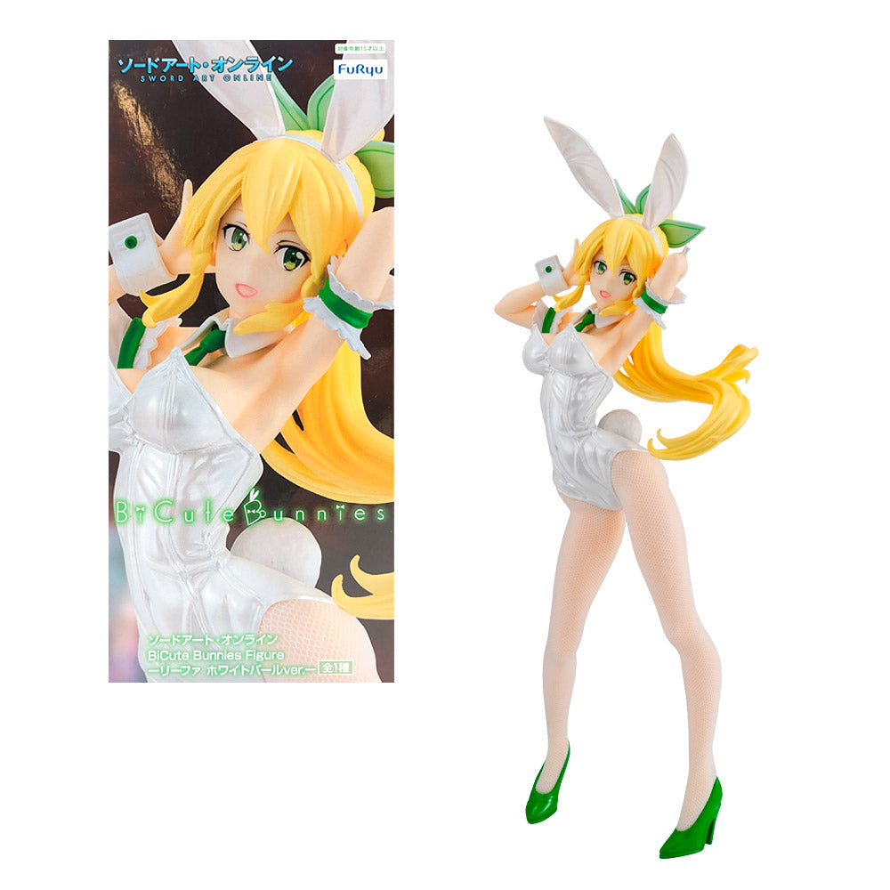 FIGURA BICUTE BUNNIES LEAFA WHITE PEARL COLOR VER