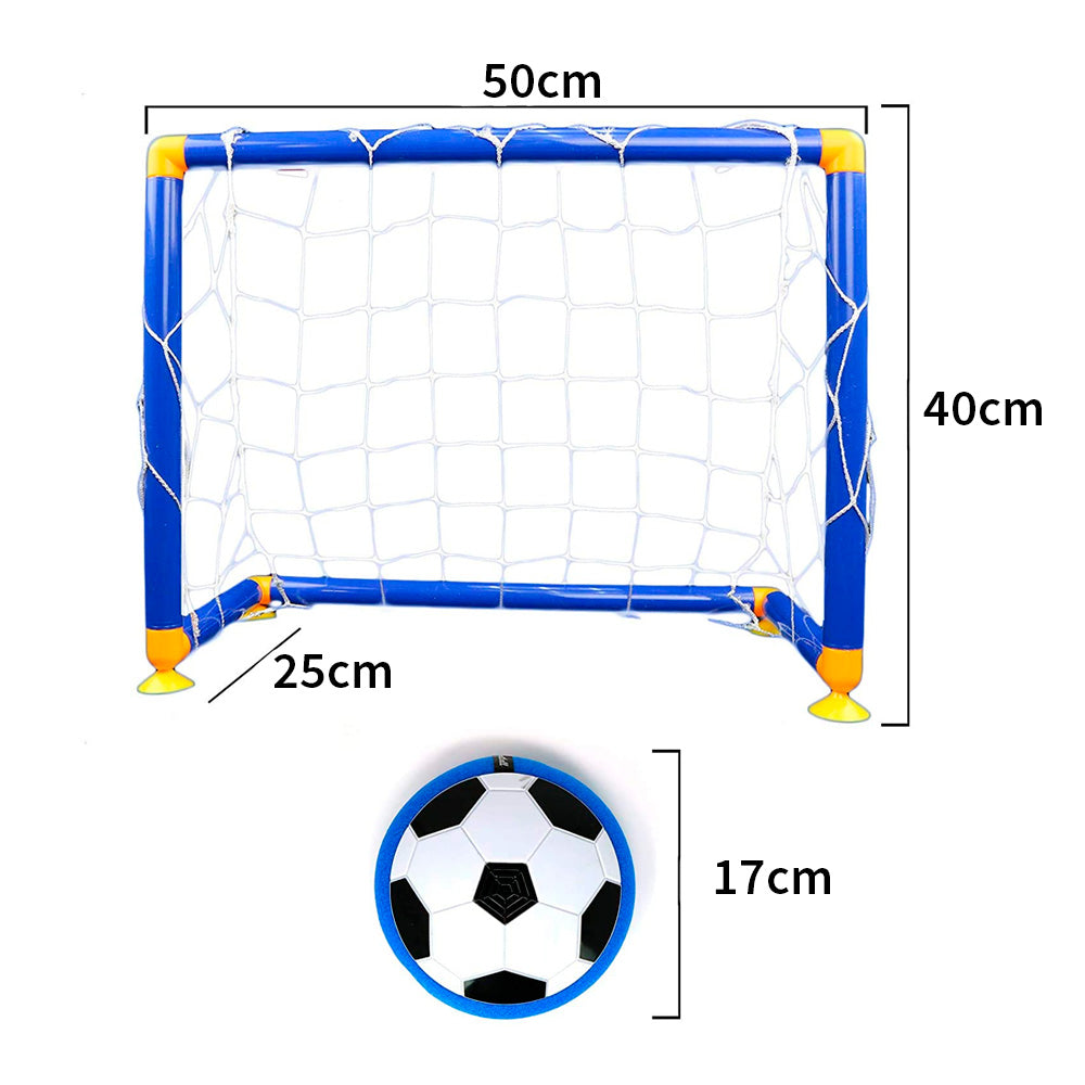 SET DE FÚTBOL ARCO Y PELOTA HOVERBALL LED