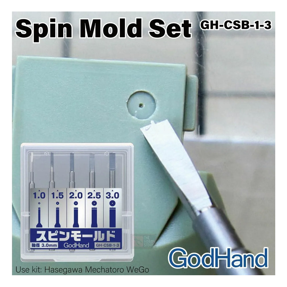 GOD HAND SPIN MOLD SET PUNTAS