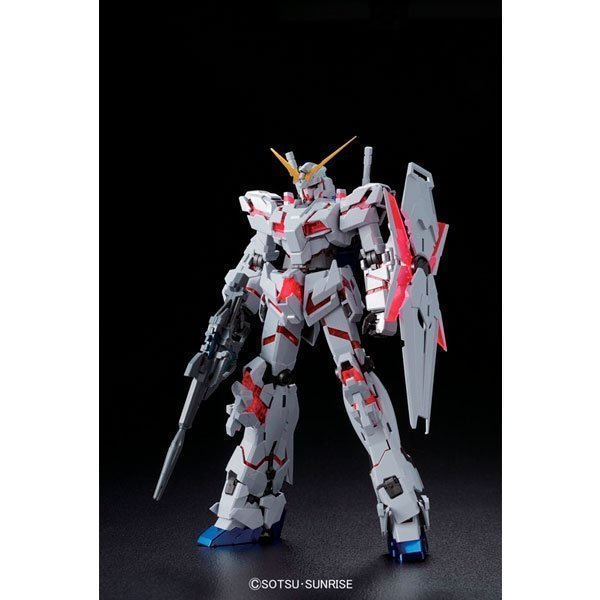 BANDAI MG MOBILE SUIT UNICORN GUNDAM TITANIUM FINISH RED/GREEN TWIN FRAME EDITION - IRION Juguetería - 